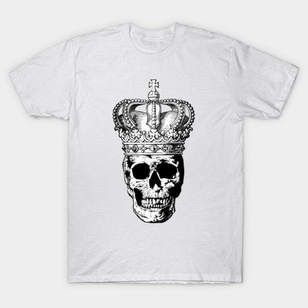 King Skull Crown T-Shirt-TOZ